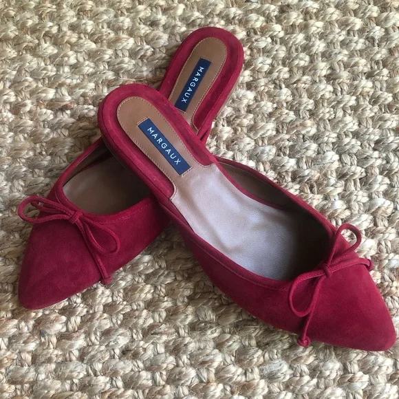 New: Margaux New York Ballet Mule in Suede. Handmade in Spain. Size 41 - Picture 4 of 12